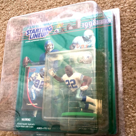 1998 Starting Lineup Emmitt Smith Dallas Cowboys - Picture 3 of 11